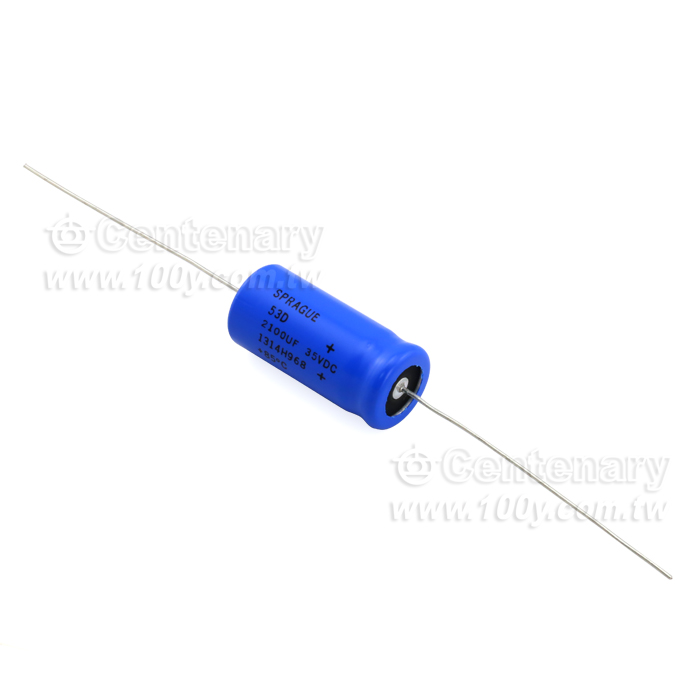 鋁質電解電容器 - 帶引線 2100uF/35V - 104355 產品圖片