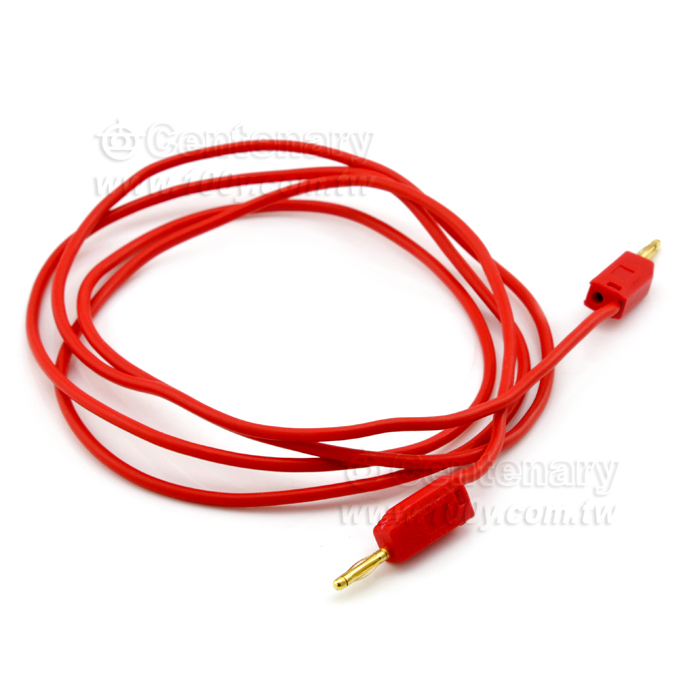 1M-香蕉測試線2mm (紅,黑,黃,綠)疊插 - 89316 產品圖片