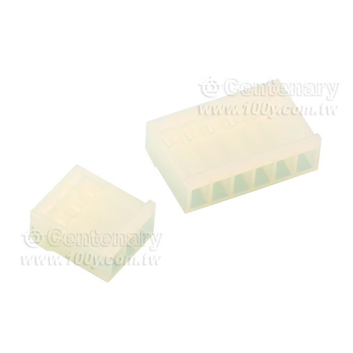 3.96mm Pitch SPOX Crimp Housing, Female, with Friction Ramp, 6 Circuit - 88941 Product Image