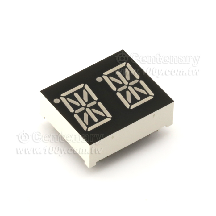 0.54"(13.72mm) Dual Digit Alphanumeric Display - 79803 Product Image