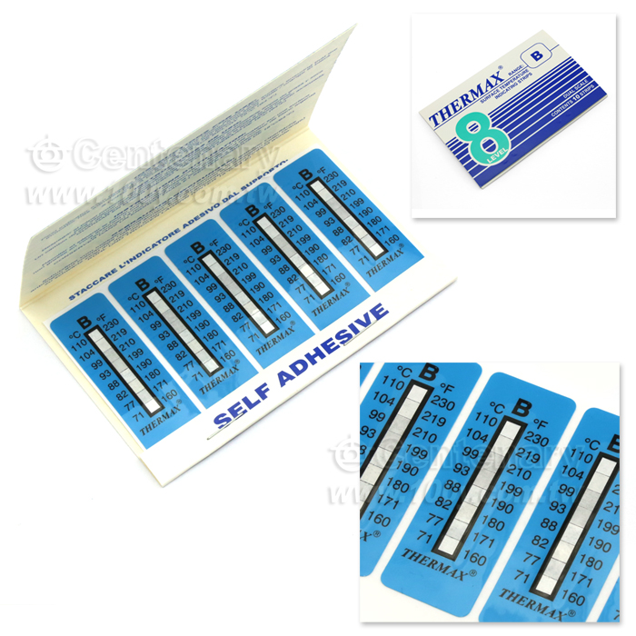八點不可逆式溫度貼紙 (10片/包) - 98100 產品圖片