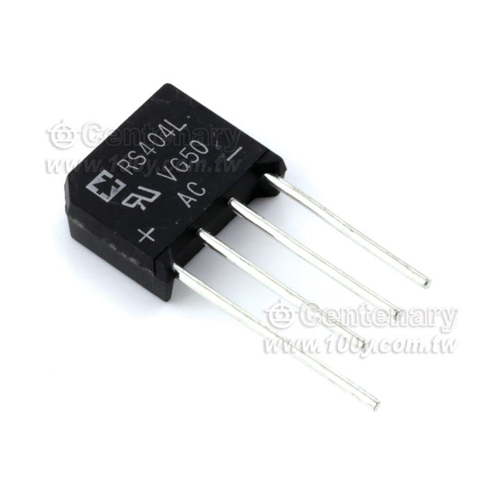 Bridge Rectifiers 4A 400V  - 91057 Product Image