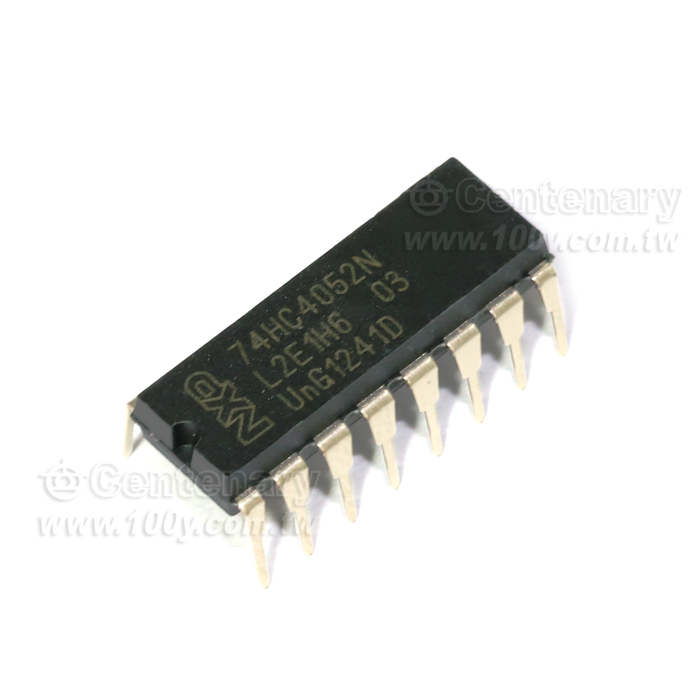 Dual 4-channel analog multiplexer/demultiplexer - 91150 Product Image