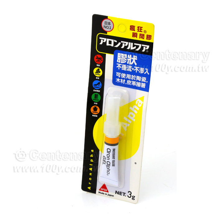 瘋狂瞬間膠- 膠狀( 多用途)  3g - 91193 產品圖片