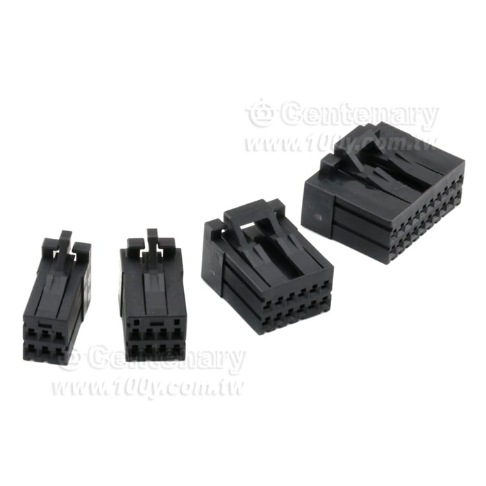 TE_Dynamic D-2100 12P母頭(2*6)  P:2.5mm - 88643 產品圖片