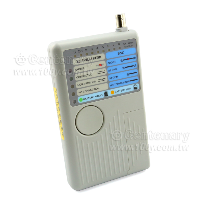 多功能網路測試器 (6P/8P/BNC/USB) - 91927 產品圖片