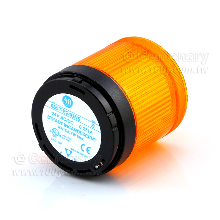 φ70mm 一層警示燈- 白色24Vac/dc - 108317 產品圖片
