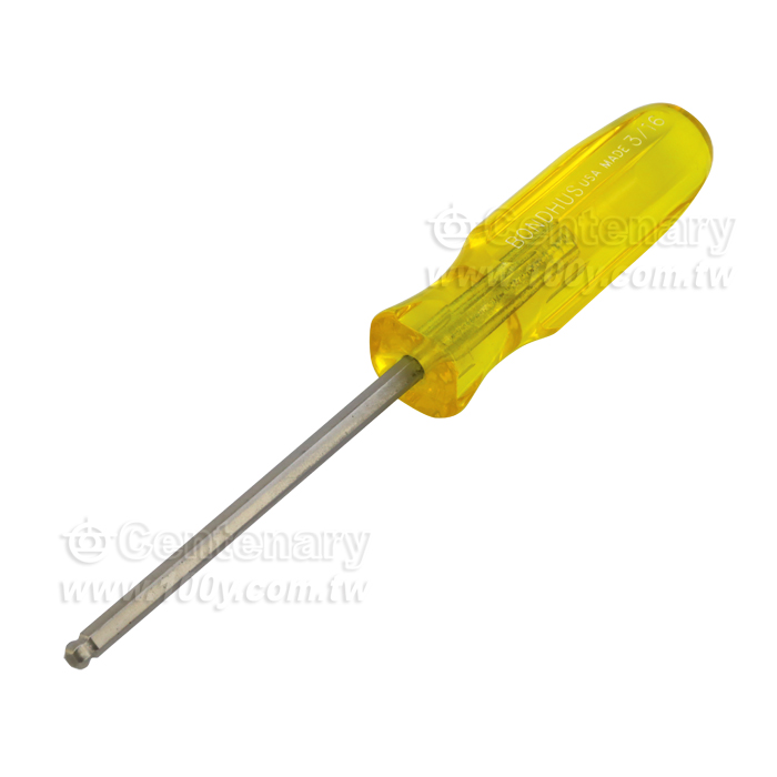 白金起子型球型六角板手1/16" 英制 - 70607 產品圖片