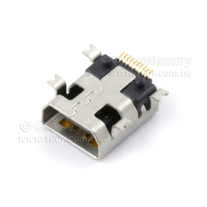 Mini-USB 10Pin Female  180° - 92336 Product Image