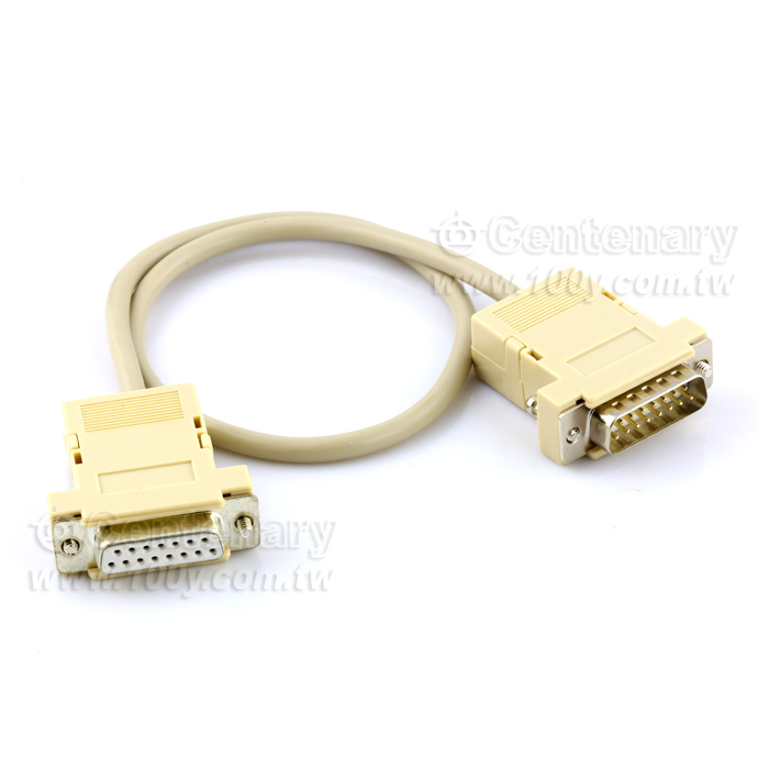 2排DB15公+15母延長線_15M - 77328 產品圖片