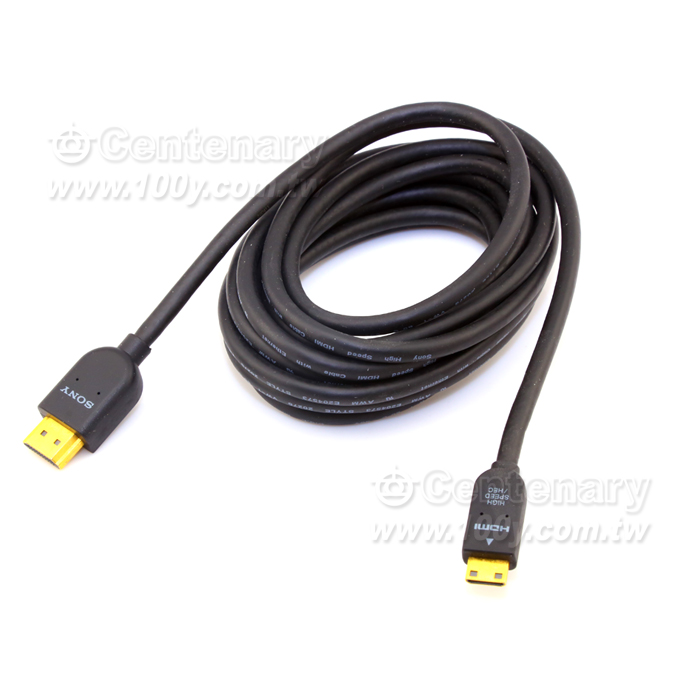 3米 mini HDMI 線/高清3D/4K - 92802 產品圖片