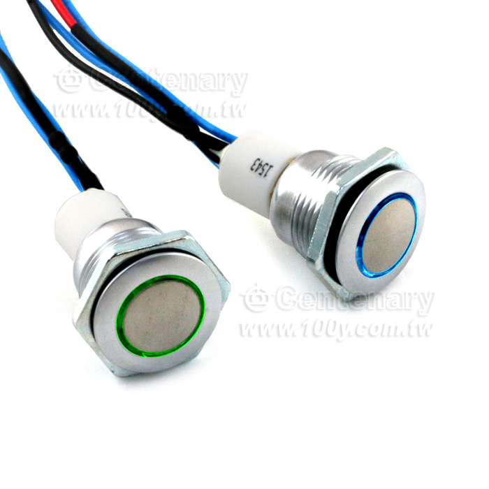 MINIATURE PANEL SEALED METAL PUSHBUTTON - 92676 Product Image