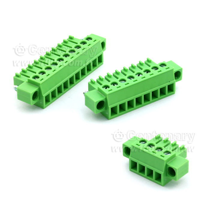 6P孔頭 P:3.5mm  M帶螺母孔 - 43925 產品圖片