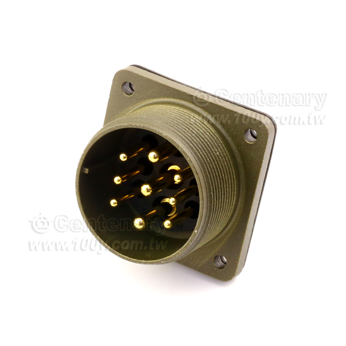 12P公端械外插座 23A~35A/500Vac/700Vdc - 93309 產品圖片