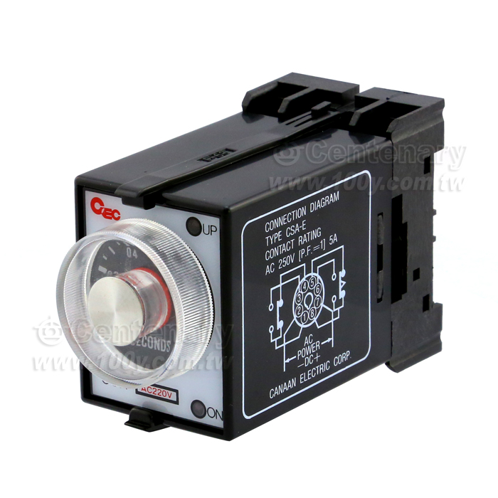 限時繼電器 AC220V/180秒(附座) - 93585 產品圖片