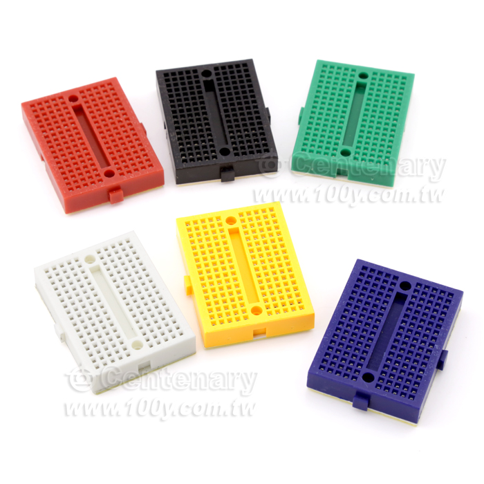 Color Board Mini Small Bread Board(P:2.54mm) - 94869 Product Image