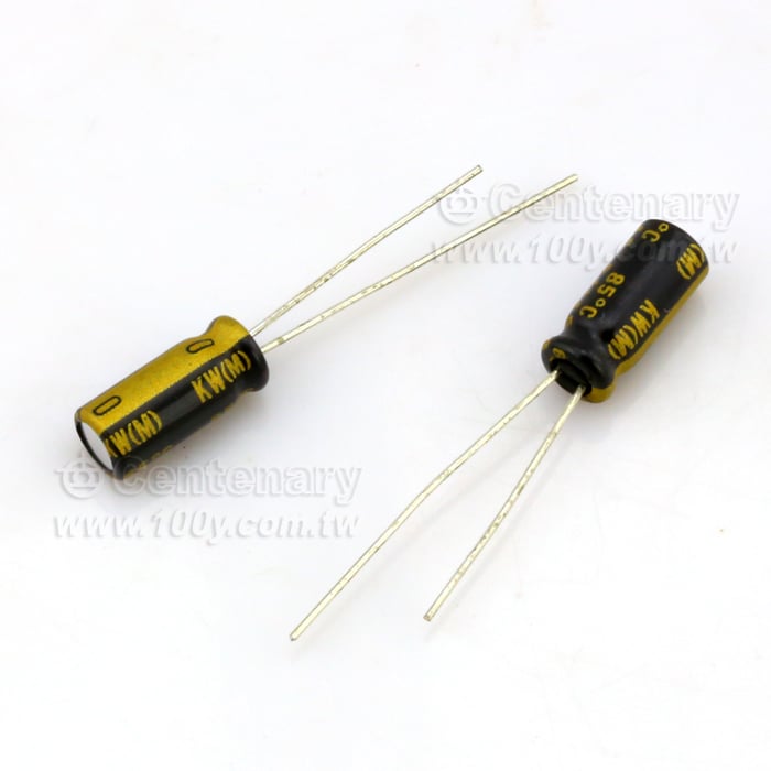 10uF/63V ±20％ 85°C 5*11mm【ROHS】 - 83441 產品圖片
