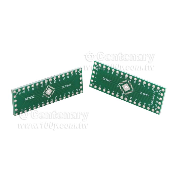 兩用轉接板QFN32+QFN40 P:0.5mm - 94442 產品圖片