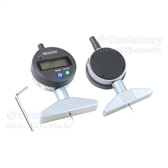 TECLOCK_0~10mm數顯百分深度計 - 94407 產品圖片