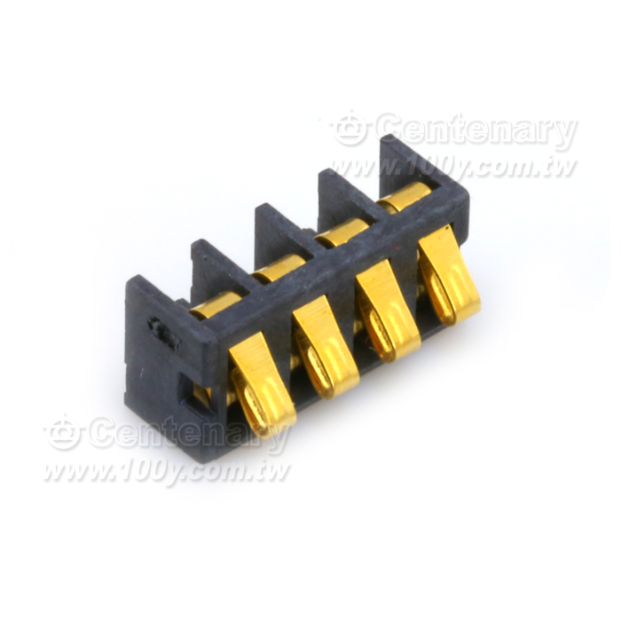 手機電池連接器 4P/2.5mm 鍍金 - 94979 產品圖片
