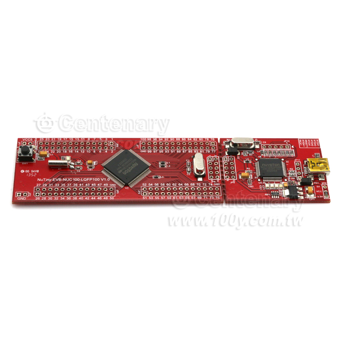NuTiny-SDK-NUC100開發板 - 94940 產品圖片