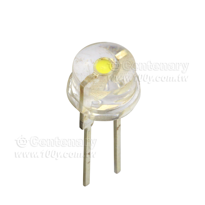 F8 0.25W草帽藍光LED燈珠 - 105451 產品圖片