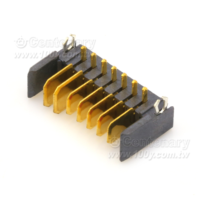 手機電池連接器 7P/2.0mm 鍍金 - 95209 產品圖片