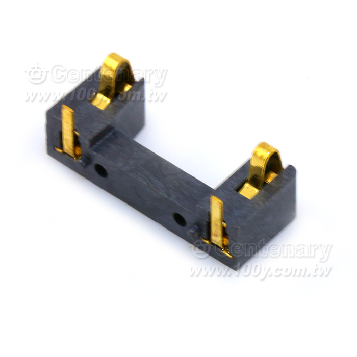 手機電池連接器 2P/12.3mm 鍍金 - 95210 產品圖片