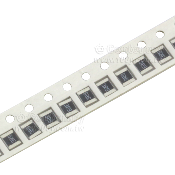 厚膜電阻- SMD 1/2watts 3.9ohms 5% - 95237 產品圖片