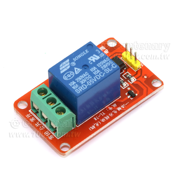 1路繼電器模塊 光耦隔離 5V 低電平吸合 - 95338 產品圖片