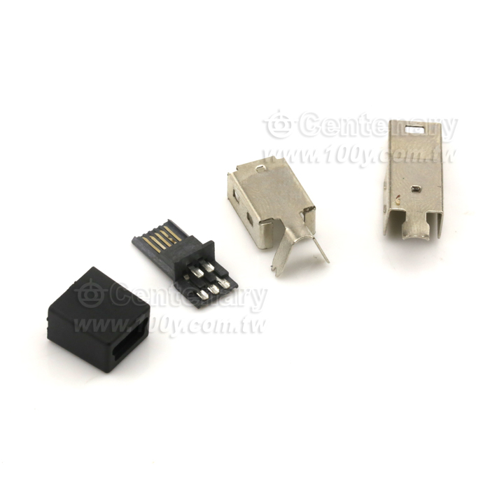 Mini USB 5PIN Housing - 95484 Product Image