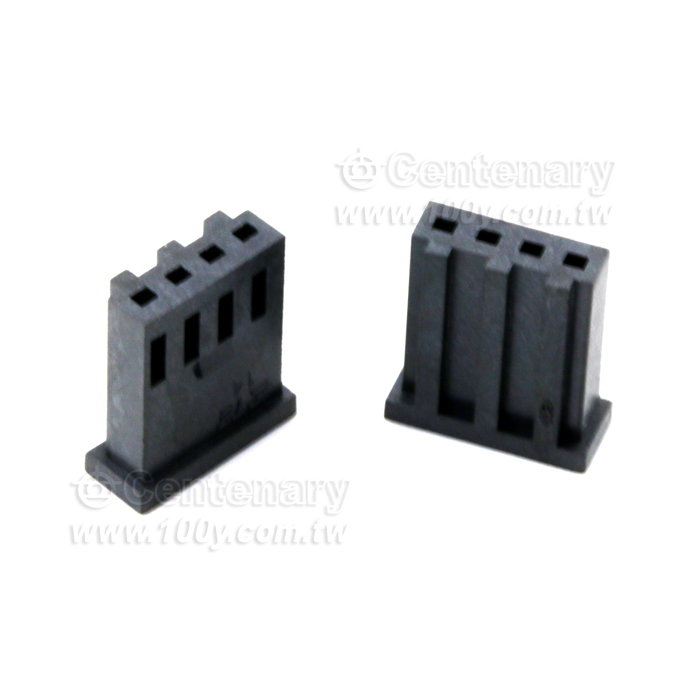 AMPMODU MOD II Female Socket  4P - 96070 Product Image