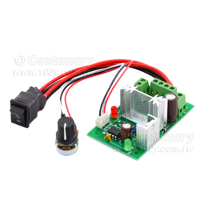 PWM 直流電機調速器6~30V/10A - 97114 產品圖片