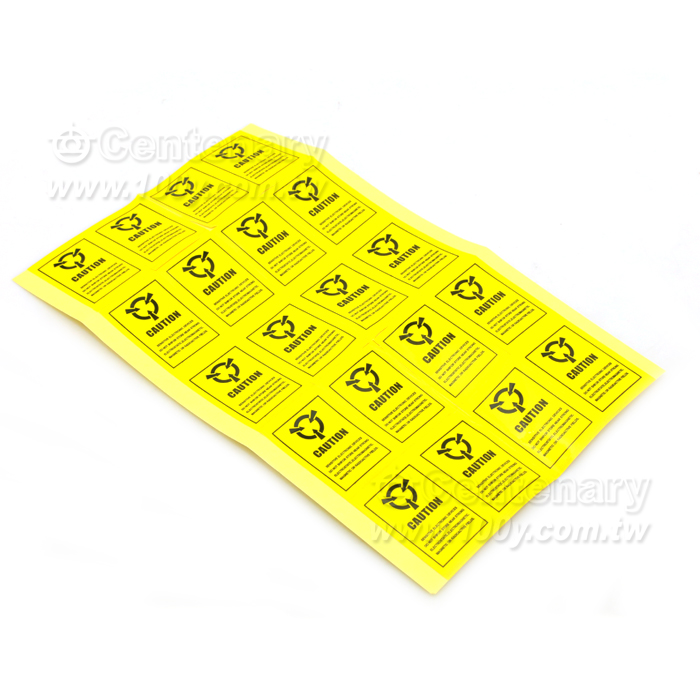 防靜電警告標語貼紙 40*22mm - 97921 產品圖片