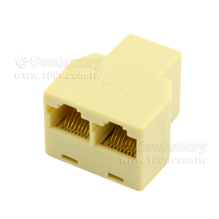 RJ45 FFF 接頭 1(母)分2(母)(8P8C) - 97359 產品圖片