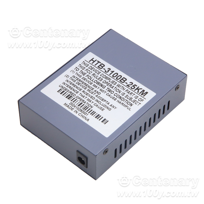 10/100Base-TX to 100Base-FX Single Fiber WDM Fast Ethernet Converter - 97386 Product Image