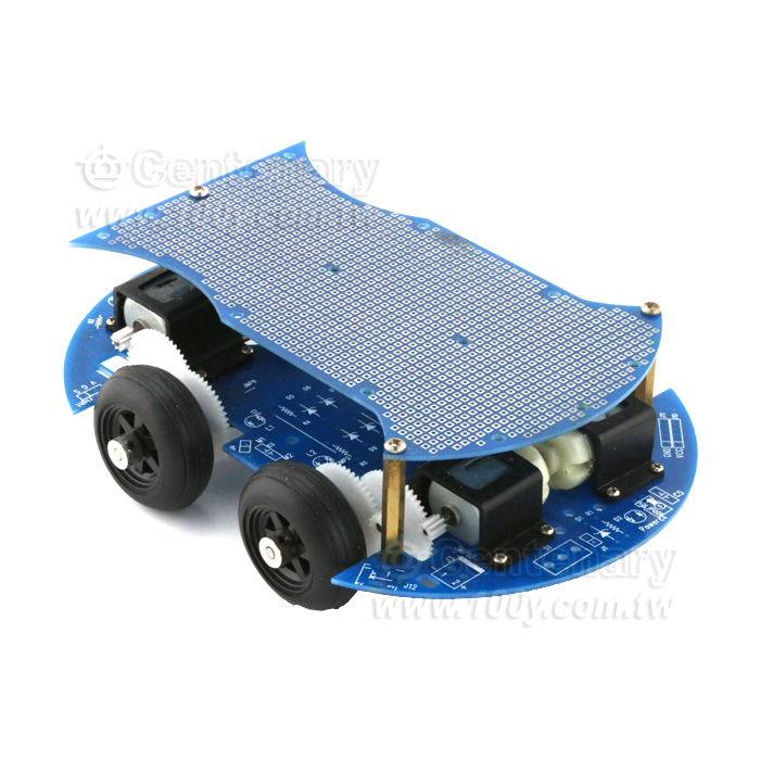 DIY version 4WD four-wheel drive robot car kit - 97134 Product Image
