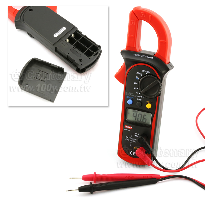 數字鉗形萬用表 AC400A/600V - 97707 產品圖片