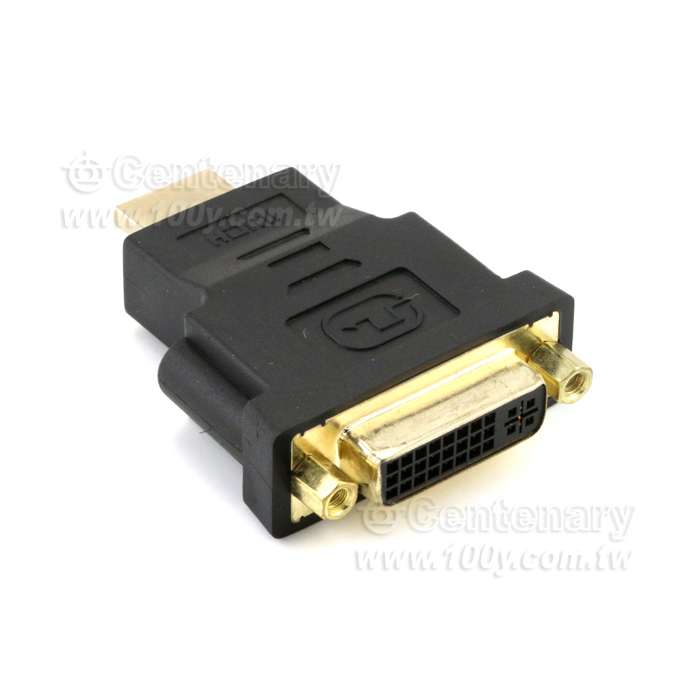 DVI(24+5) 母/ HDMI 公 轉接頭 - 97881 產品圖片