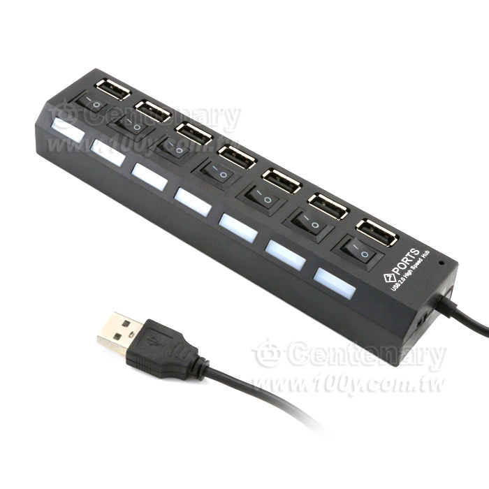 7 Port USB 2.0 HUB 集線器 - 97968 產品圖片