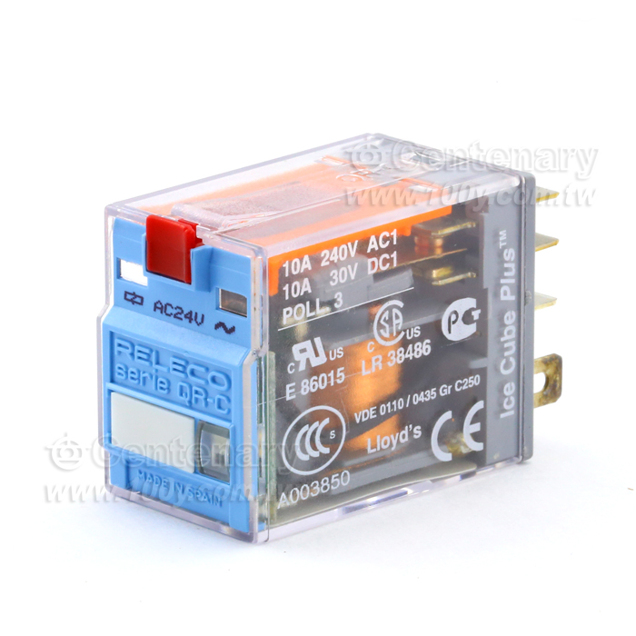 繼電器 10A/24V  DPDT - 107619 產品圖片