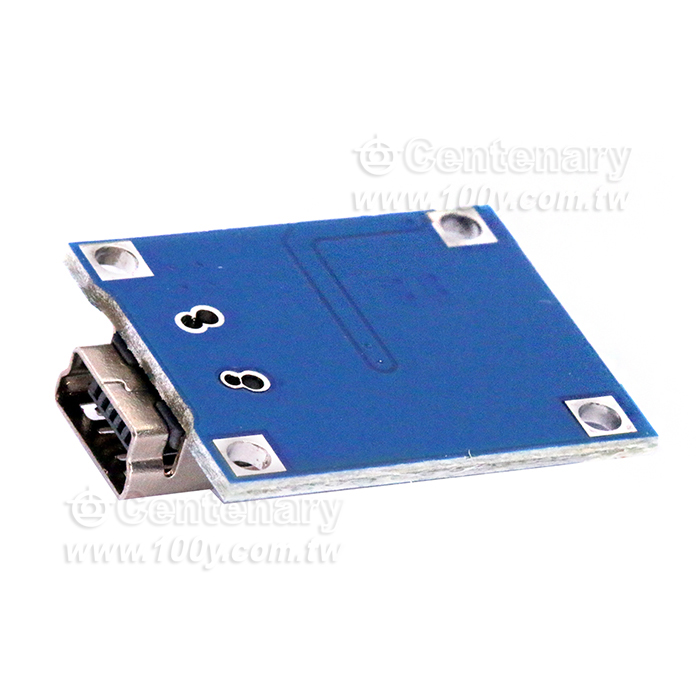 1A 鋰電池充電板 MiniUSB In:4.5V-5.5V Out:DC5V/1A - 98938 產品圖片