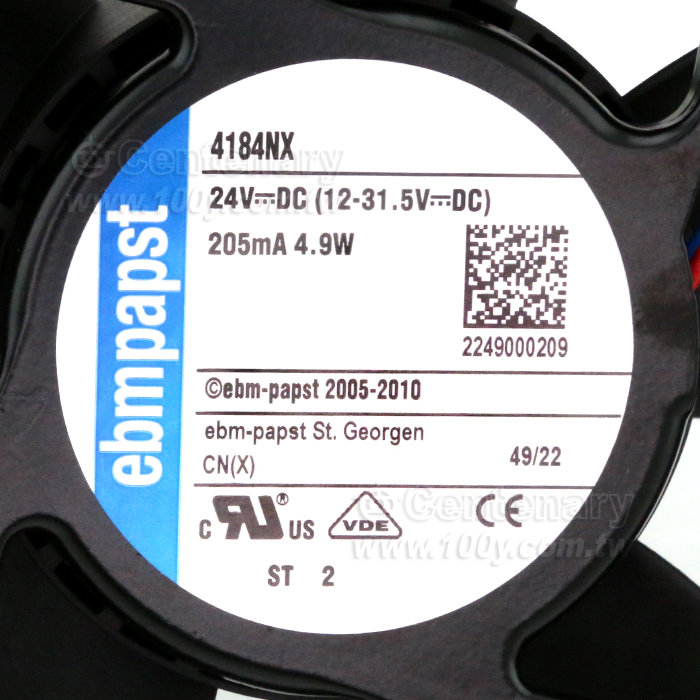 ebm-papst Tubeaxial DC Fans - 98222 Product Image