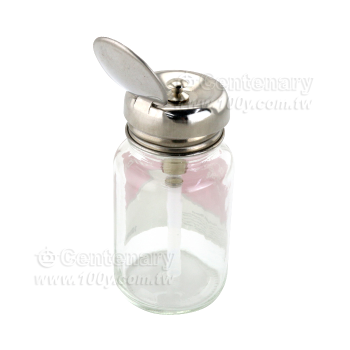 防噴玻璃酒精瓶_透明色 100ml - 98176 產品圖片