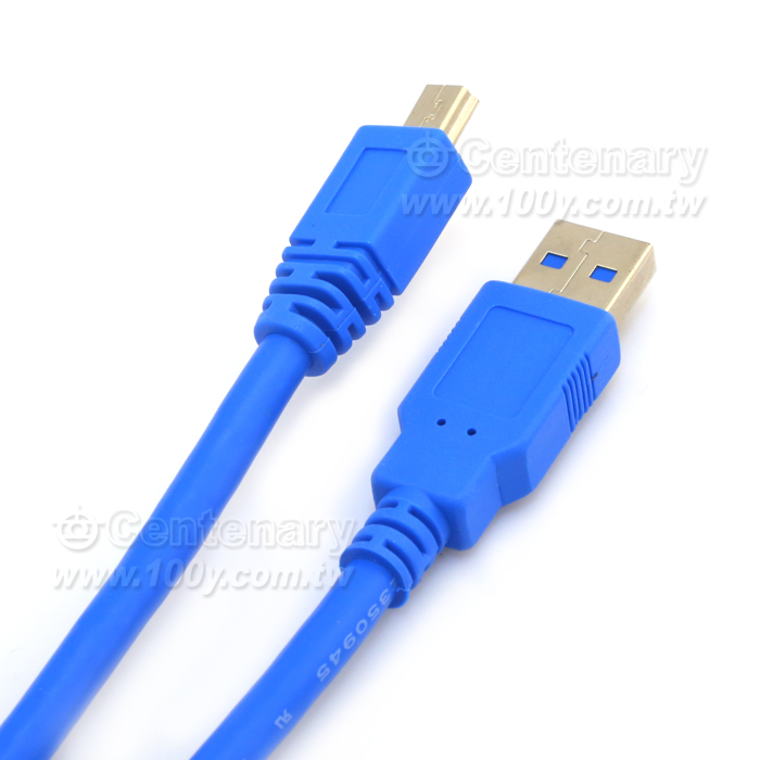 USB 3.0A(公)/Mini B(公) - 81944 產品圖片