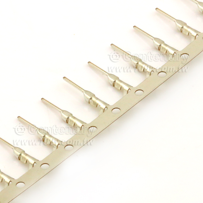 Male contact tin 24-28awg Crimping Contact for In-line Plug - 166719 Product Image