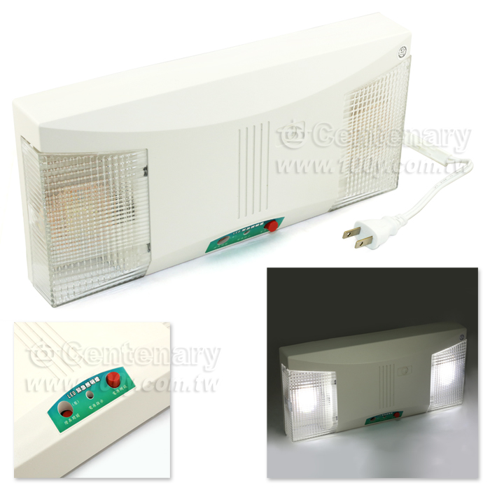 夜神LED緊急照明燈24LED(白光) - 98569 產品圖片