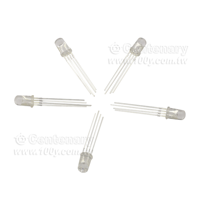 5mm RGB(紅綠藍) LED 共陰 【ROHS】 - 84535 產品圖片