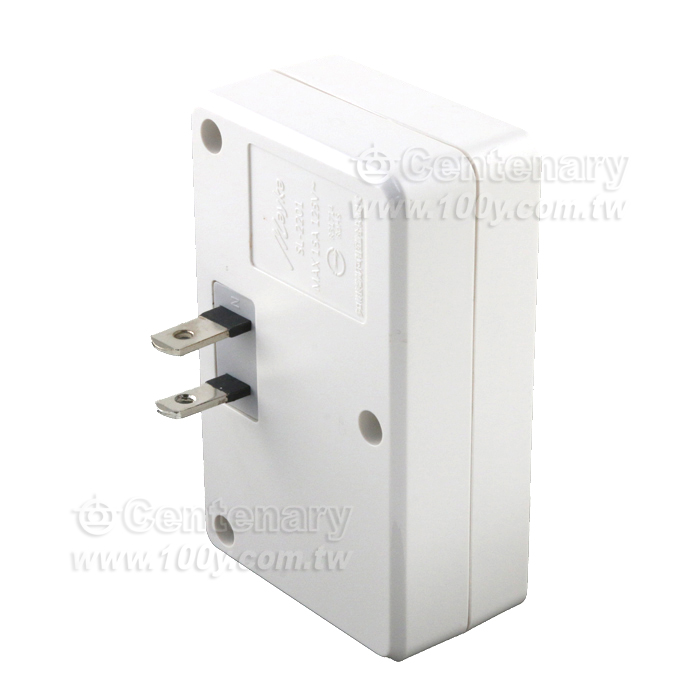 明家_節能分接器防雷擊壁插 - 99309 產品圖片