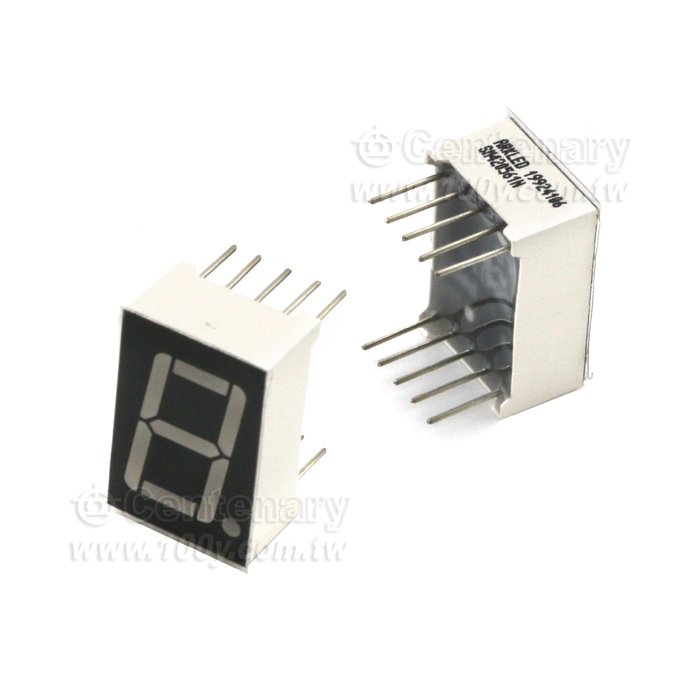 7-Segment LED 共陰 Green - 33368 產品圖片